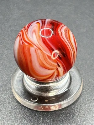 Christensen Agate Slag Marble CAC Vintage Marbles 0.629” - Image 1 of 4