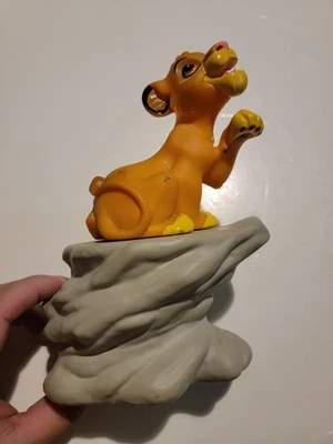 Botella de baño burbuja Rey León Simba vintage años 90 Disney Inglaterra Pride Rock rara Foto 1 de 4
