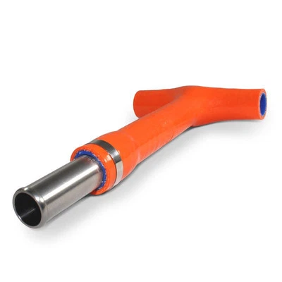 Manguera de pieza en T con marco de silicona Samco naranja compatible con KTM 200 EXC 2012-2016 Foto 1 de 4