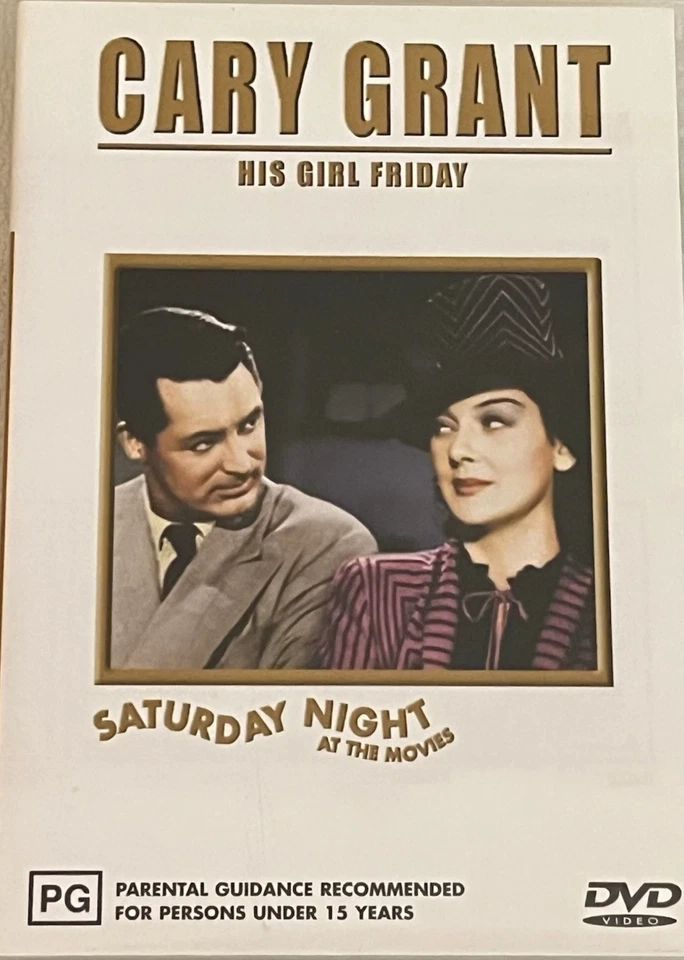 His Girl Friday Cary Grant Classic DVD R4 BRAND NEW/SEALED - image 1 of 1
