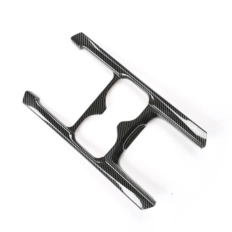 Marco de ajuste de cubierta de portavasos de agua de fibra de carbono para Honda CR-V CRV 5º 2017-2020 Foto 1 de 4