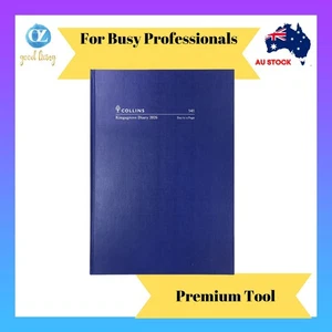 2026 Diary Collins Kingsgrove A4 Day to Page DTP Blue 141.P59 - Picture 1 of 4
