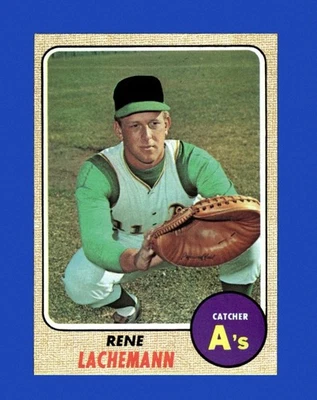 1968 Topps Set-Break #422 Rene Lachemann EX-EXMINT *GMCARDS* - Image 1 of 2