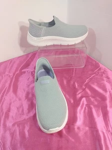  Skechers Women's SZ 7.5 Slip-ins GO WALK Flex - Sunset Rose Lightweight Gray  - Picture 1 of 10