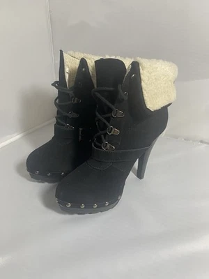 Tacón alto Baby Phat gamuza talla 7 Foto 1 de 4