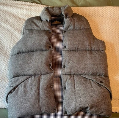 Chaleco de cuero Trailwear By Penfield para hombre talla mediana Foto 1 de 4