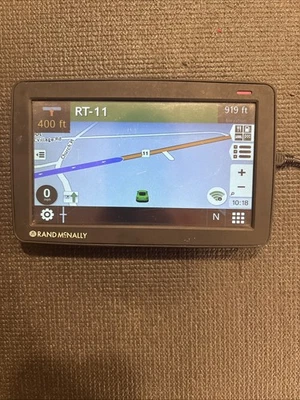 RAND MCNALLY TND-730 TRUCK GPS RECEIVER Works Read Description. - Image 1 of 4