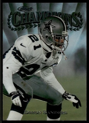 Finest #325 1997 Deion Sanders en relieve Foto 1 de 2