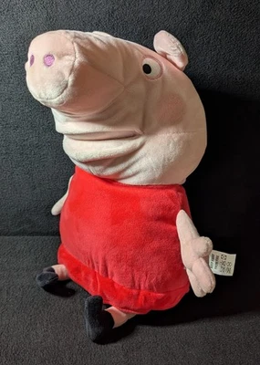 Peppa Pig Plush Hand Puppet 16" Large Stuffed Animal 2022 - Image 1 of 4