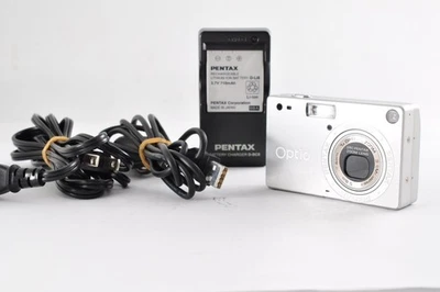 Pentax Optio S Silver 3.2MP Digital Compact Camera [Exc+5] Japan / 1420E#2 - Image 1 of 4