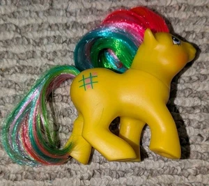 Vintage 1987 My Little Pony MLP G1 Baby Tic Tac Toe First Tooth Baby Ponys - Bild 1 von 2