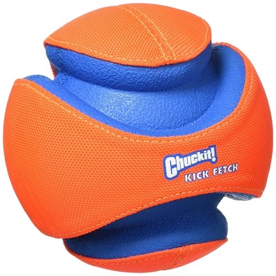 Chuckit! Dog KICK FETCH Durable Canvas Toy Ball Will Not Deflate SMALL 6-inch - Image 1 of 4