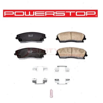 PowerStop Front Disc Brake Pad & Hardware Kit for 2005-2017 Chrysler 300 wh Foto 1 de 4