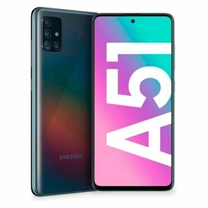 Samsung Galaxy A51 Dual SIM Schwarz 128 GB Akzeptabel Smartphone Android Ohne Si - Bild 1 von 7
