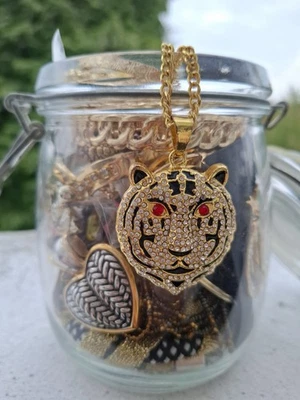 Mystery Schmuck Glas 48 Teile - Bild 1 von 4