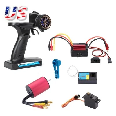 Control remoto de coche de radiocontrol y motor sin escobillas ESC para WLtoys HSP A979 A959-B 1/16 1/18 M Foto 1 de 4