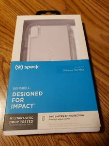 GemShell iPhone Xs Max Cell Phone Case Clear NIB Military Spec Products - Picture 1 of 4