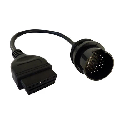 For Mercedes Benz OBD1 38 Pin to OBDII 16 Pins Adapter Cable - image 1 of 2