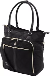 Ladies Laptop Bag Womens Business 15.6" Tote Shoulder Bag Easyjet 45x36x20 Black - Picture 1 of 5