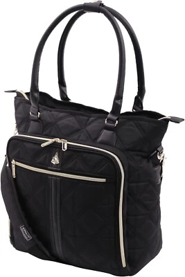 Ladies Laptop Bag Womens Business 15.6" Tote Shoulder Bag Easyjet 45x36x20 Black - Image 1 of 4