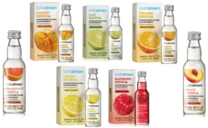 Sodastream Ungesüßt Natürlich Früchte Geschmack Essenz Sirup Tropfen - Bild 1 von 8