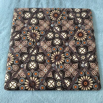 Vera Bradley Abbey Canyon Ribbon Board 18x18 Wall Decor - Image 1 of 2