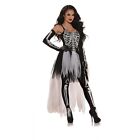Underwraps Sexy Skeleton Adult Womens Cosplay Goth Rock Halloween Costume 29617