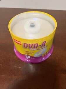 NEW - Staples DVD+R 50-Pack Spindle 16X 4.7GB 120min - Picture 1 of 2