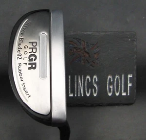 PRGR Silver Blade 2 Putter Steel Shaft 85cm Length Karma Grip - Picture 1 of 11