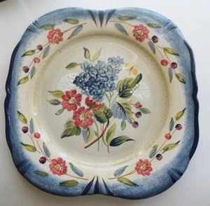 Plato Decorativo Pamela Gladding Flora Patrón Internacional Certificado, 11.25" - Imagen 1 de 6