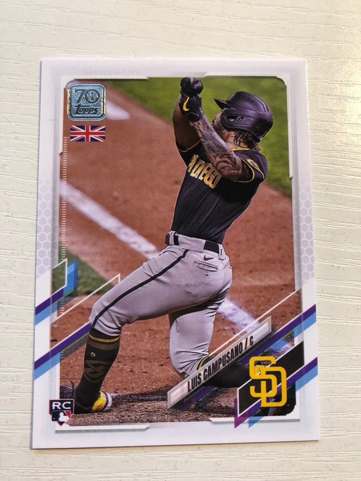 2021 Topps UK Edition Luis Campusano Padres RC 48 - Image 1 of 1