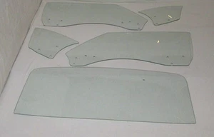 Camaro Firebird Glass 2 Door Hardtop Door Quarter Back 1968 1969 Clear - Picture 1 of 3