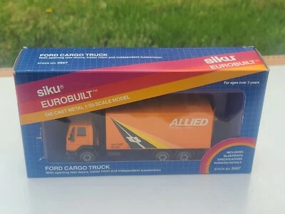  Siku Pre 90's Eurobuilt Ford  Box Truck - Allied 1/55 #2867 - West Germany - Image 1 of 4