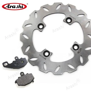 Rotor de disco de freno trasero y pastillas de freno orgánicas para Kawasaki Versys 650 2007-2014 - Imagen 1 de 7