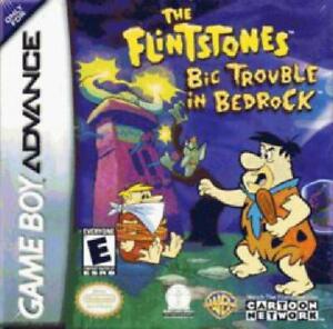 Flintstones Big Trouble in Bedrock GameBoy Advance Loose