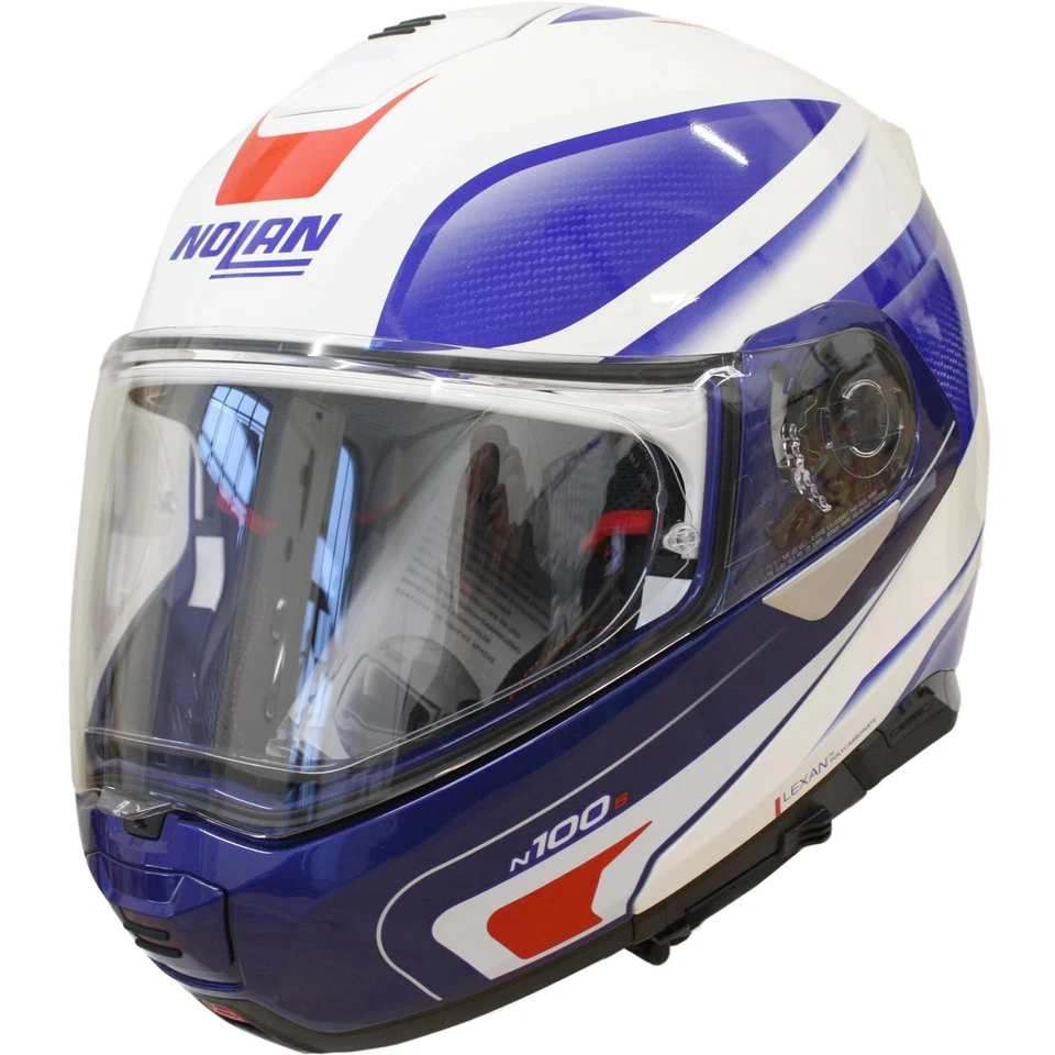 Casco abatible Nolan N100-5 Orbiter N-Com - Casco de motocicleta con parasol Foto 1 de 1