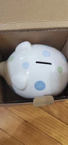 Beginnings by Enesco Big Lunka Dot Cerdillera, Azul, 7 pulgadas