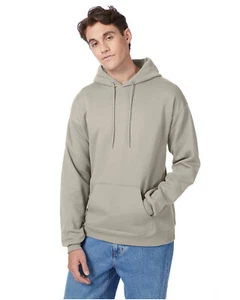 Hanes Men's EcoSmart Fleece Comfortable Pullover Hooded Sweatshirt Hoodie - P170 - Picture 1 of 32