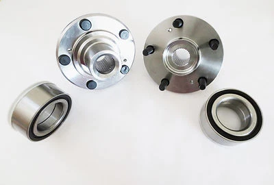 Cubo de roda dianteiro L & R e conjunto de rolamento para Honda ACCORD, CROSSTOUR / ACURA TSX - Imagem 1 de 4