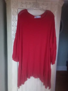 FP Beach Damen Rundhals Langarm Tunika Bluse Coverup Gr. L - Bild 1 von 5