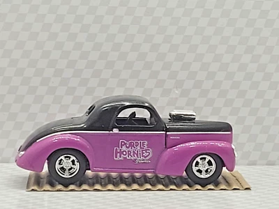 M2 Machines Auto Haulers Purple Hornies 1941 Willys Coupe 1:64 BB13-1296 - Image 1 of 4