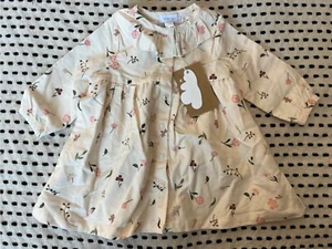 Vestito bambina Angel Dear 3-6 mesi, floreale nuovo con etichetta - Foto 1 di 3