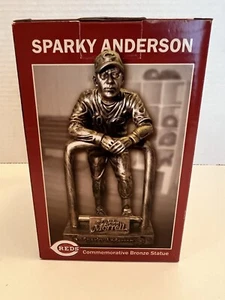 Estatua de bronce Sparky Anderson 2011 SGA Salón de la Fama de los Rojos de Cincinnati ¡Envío gratuito! - Imagen 1 de 11