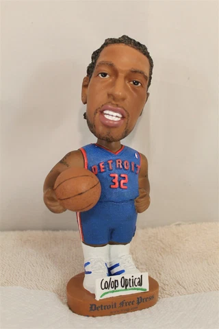BOBBLEHEAD DETROIT PISTONS CO/OP OPTICAL NBA RICHARD RIP HAMILTON 7 3/4" NO BOX Cover