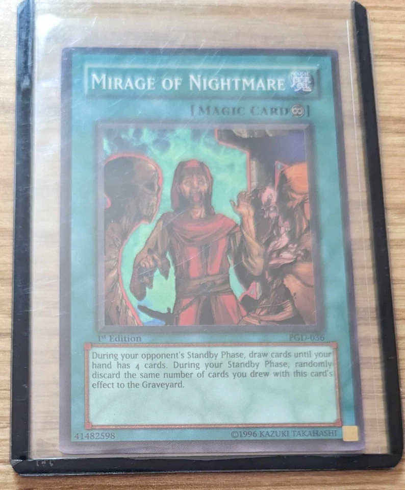 Mirage of Nightmare pgd-036 1st Edition Super Rare Yu-Gi-Oh! - Image 1 of 1