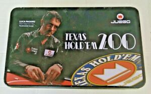 Juego Set carte e Fiches Texas Hold Em 200 usato in ottimo stato pronta consegna