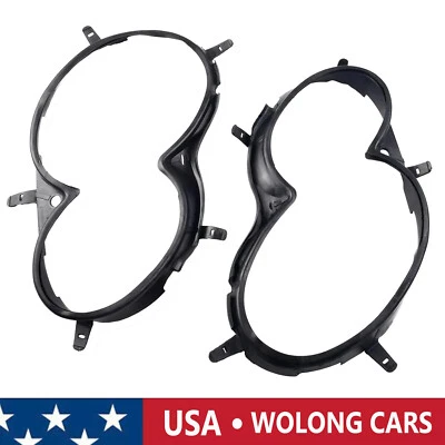 Faro delantero sello exterior lado izquierdo y derecho para 06-09 Mercedes-Benz W209 CLK350 Foto 1 de 4