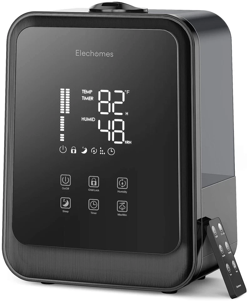 Elechomes Ultrasonic Humidifier 4.5L(1.19Gal) Vaporizer Cool Mist for Large Room - Image 1 of 4