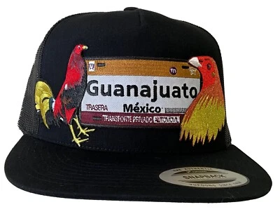 SOMBRERO PLACA GUANAJUATO DOS GALLOS MEXICO EL CHAPO GUZMÁN SOMBRERO Foto 1 de 3