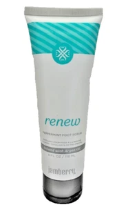 Jamberry Renew Peppermint Foot Scrub 4 oz New & Sealed!n exp 2028 essential oils - Picture 1 of 3